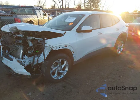 2025 Chevrolet Trax Fwd Ls из США, поврежденный, VIN KL77LFEP3SC150259